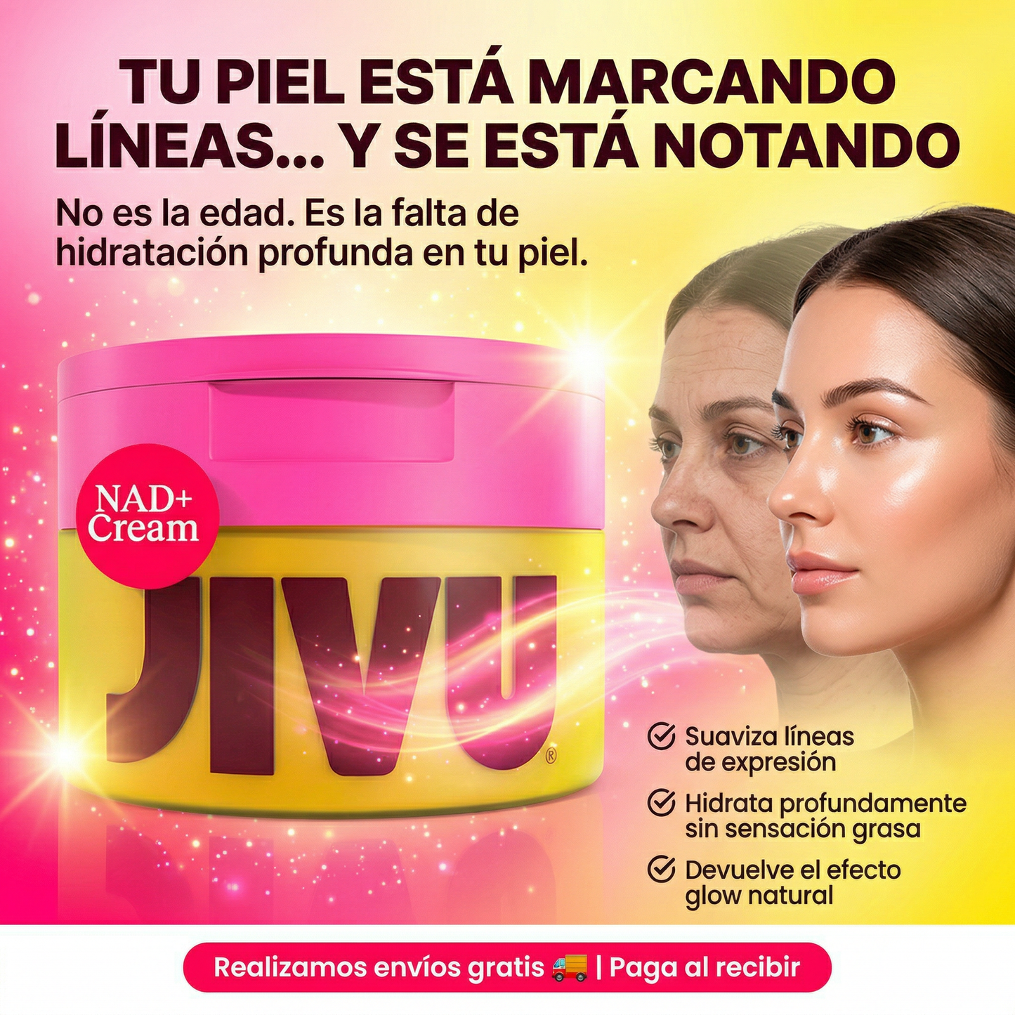 ¡OFERTA 2X1! JIVU™ - Glow Cream