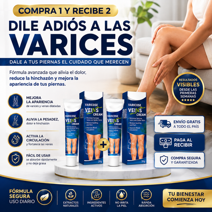 VARICES - Cuidado Diario para tus Piernas