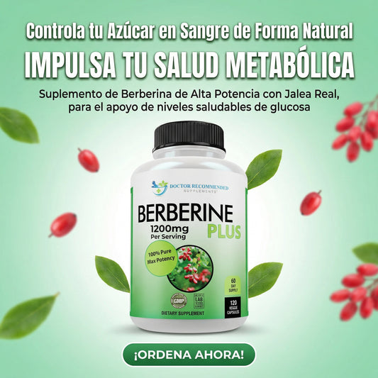 Berberina | Regula tu Sangre de Forma Natural + ENVIO GRATIS RD