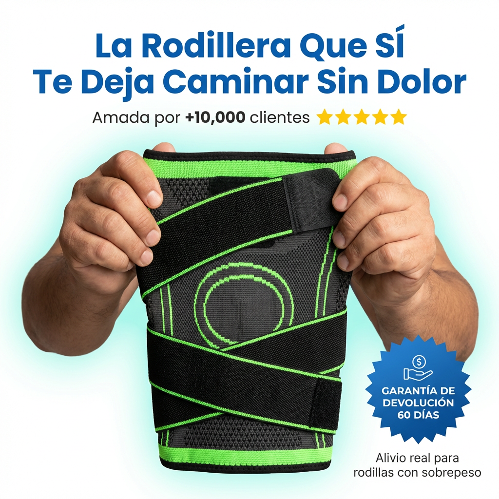 Rodillera de Compresión - Máxima Estabilidad. Tu Rodilla al 100%